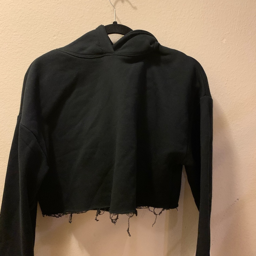 Zara Cropped Hoodie